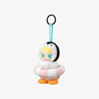 Baby Molly × Pingu Happy Fishing Series – Caixa surpresa com pingente de pelúcia de vinil