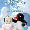 Baby Molly × Pingu Happy Fishing Series – Caixa surpresa com pingente de pelúcia de vinil