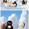 Baby Molly × Pingu Happy Fishing Series – Caixa surpresa com pingente de pelúcia de vinil