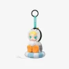 Baby Molly × Pingu Happy Fishing Series – Caixa surpresa com pingente de pelúcia de vinil