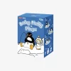 Baby Molly × Pingu Happy Fishing Series – Caixa surpresa com pingente de pelúcia de vinil