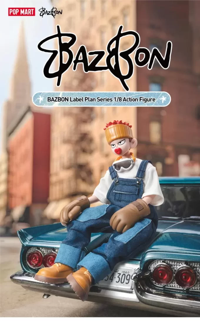 BAZBON Label Plan Series 1/8 Figura de ação