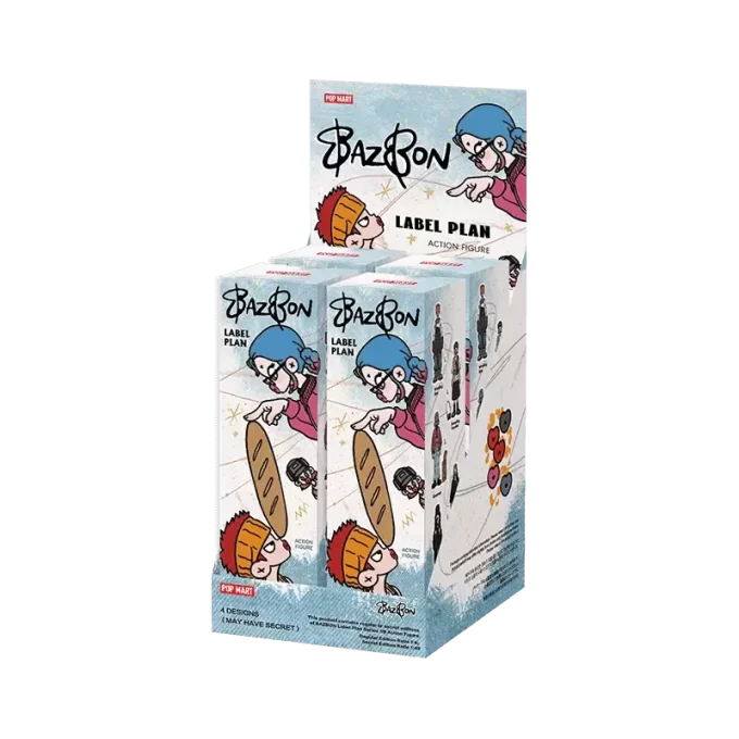 BAZBON Label Plan Series 1/8 Figura de ação