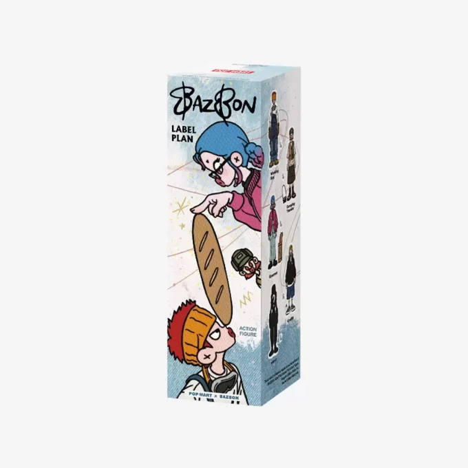 BAZBON Label Plan Series 1/8 Figura de ação
