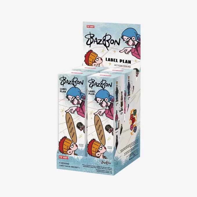 BAZBON Label Plan Series 1/8 Figura de ação