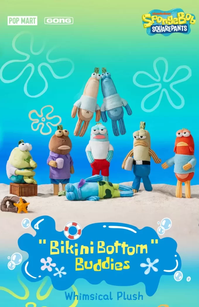 Bikini Bottom Buddies – Pelúcia Caprichosa