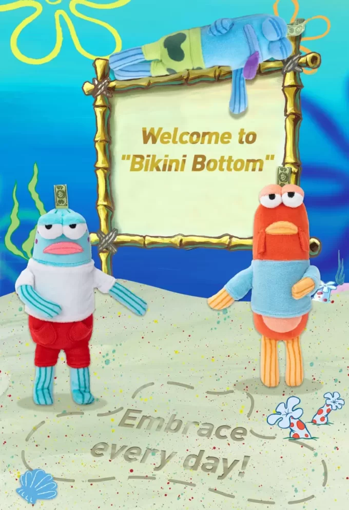 Bikini Bottom Buddies – Pelúcia Caprichosa