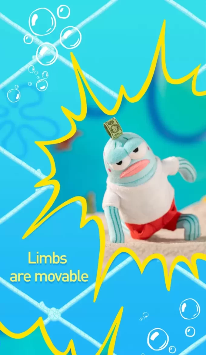 Bikini Bottom Buddies – Pelúcia Caprichosa