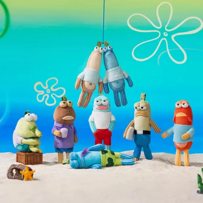 Bikini Bottom Buddies – Pelúcia Caprichosa