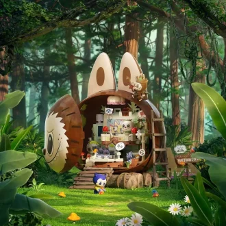 Blocos da Série Base Secreta da Floresta dos MONSTROS