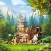 Blocos da Série Base Secreta da Floresta dos MONSTROS