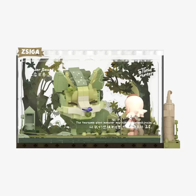 Blocos da série Zsiga Caminhando pela Floresta