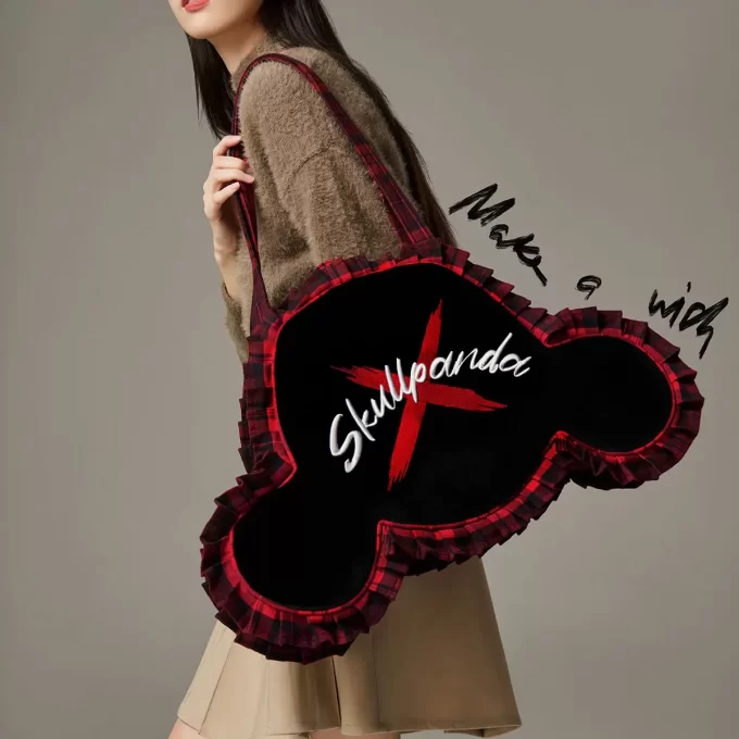 Bolsa de ombro da série Tell Me What You Want da SKULLPANDA