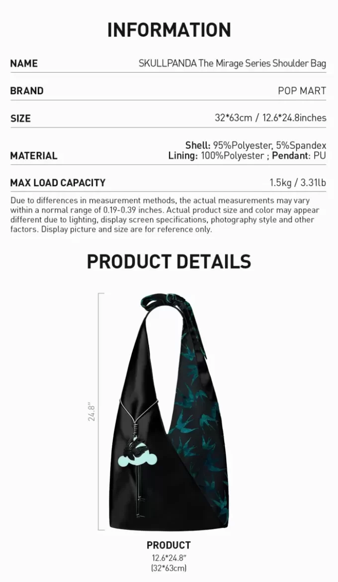 Bolsa de ombro SKULLPANDA The Mirage Series