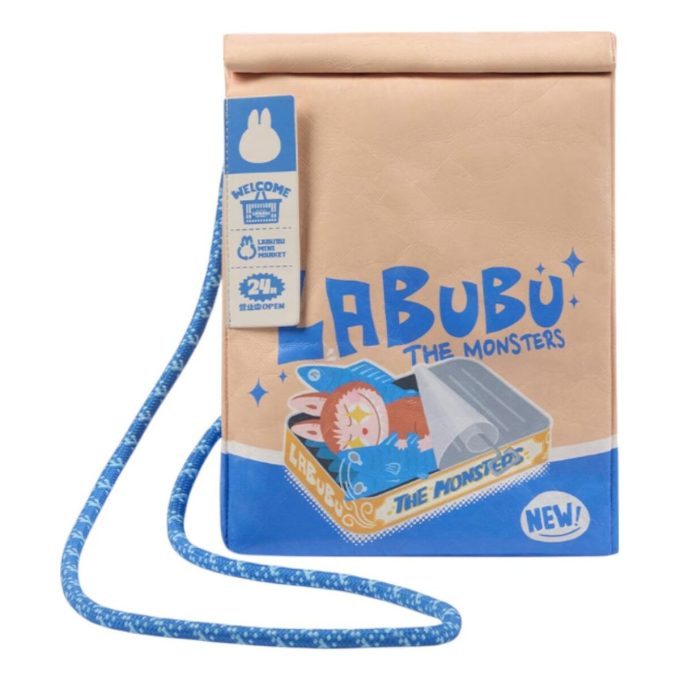 Bolsa Mensageiro Labubu The Monsters Wacky Mart