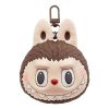 Bolsa para fones de ouvido Labubu Originals em silicone marrom