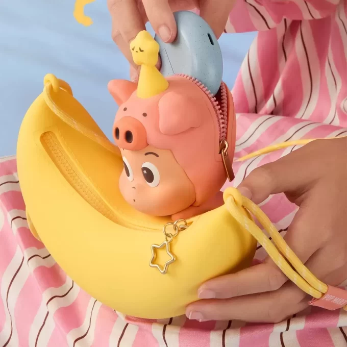 Bolsa transversal de silicone POP BEAN Pajama Party Twinkle