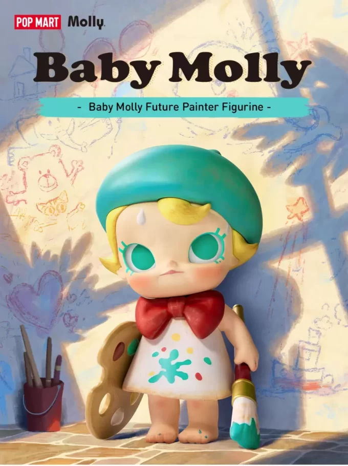 Boneco Baby Molly Future Painter