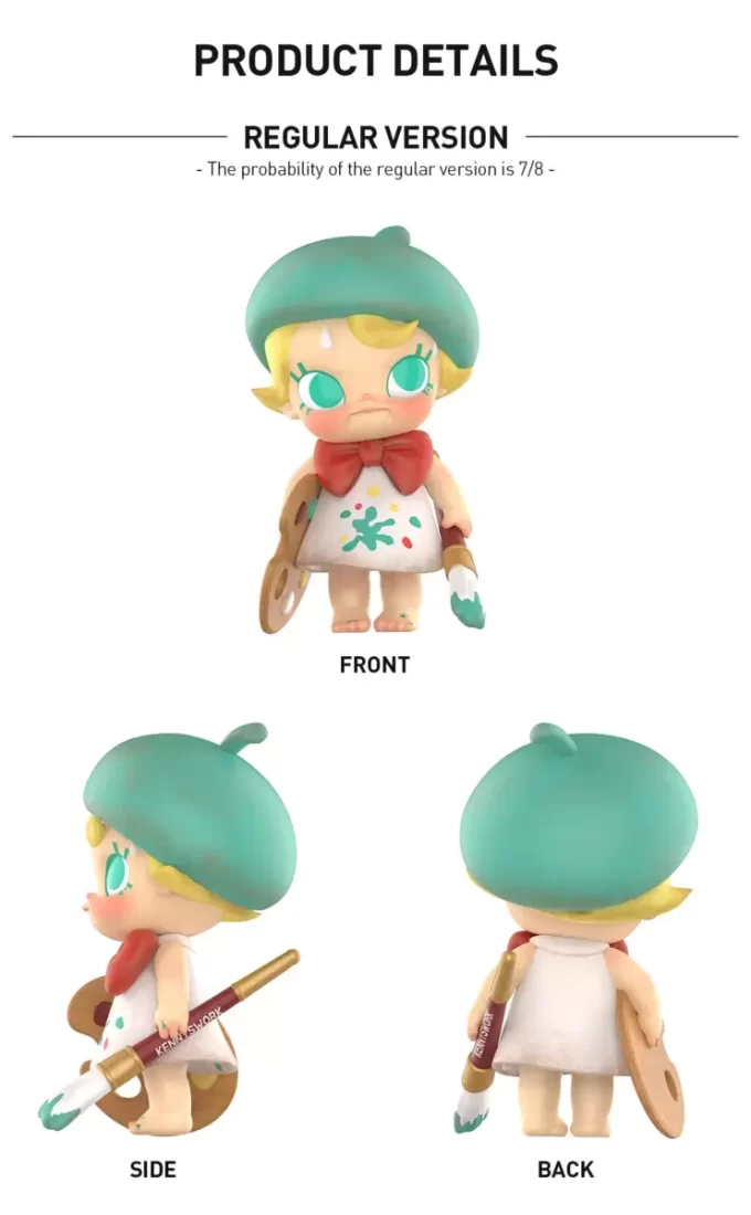 Boneco Baby Molly Future Painter