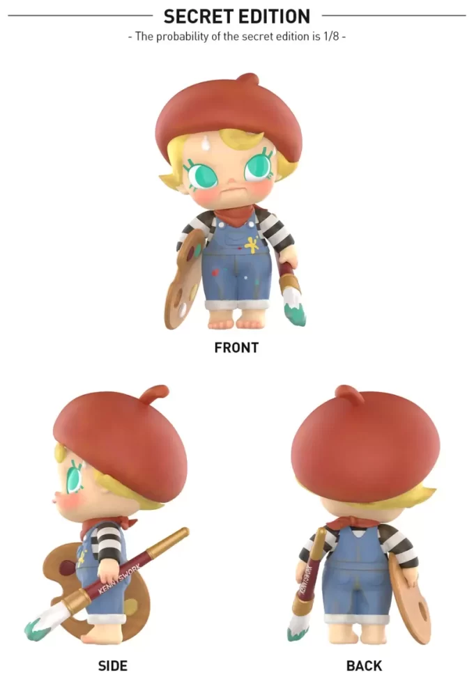 Boneco Baby Molly Future Painter