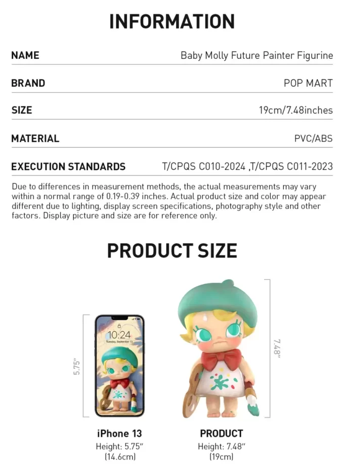 Boneco Baby Molly Future Painter