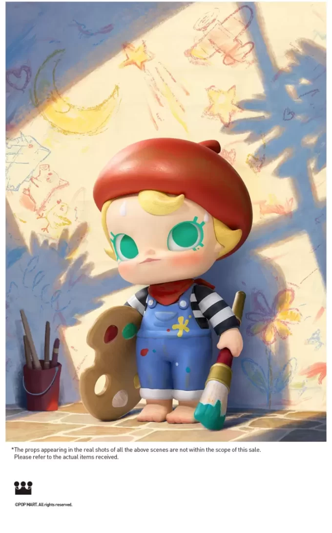 Boneco Baby Molly Future Painter