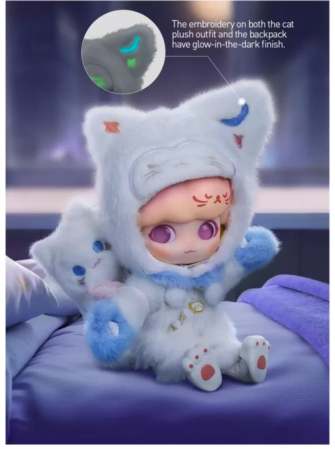 Boneco de ação da série Dream Travel da DIMOO