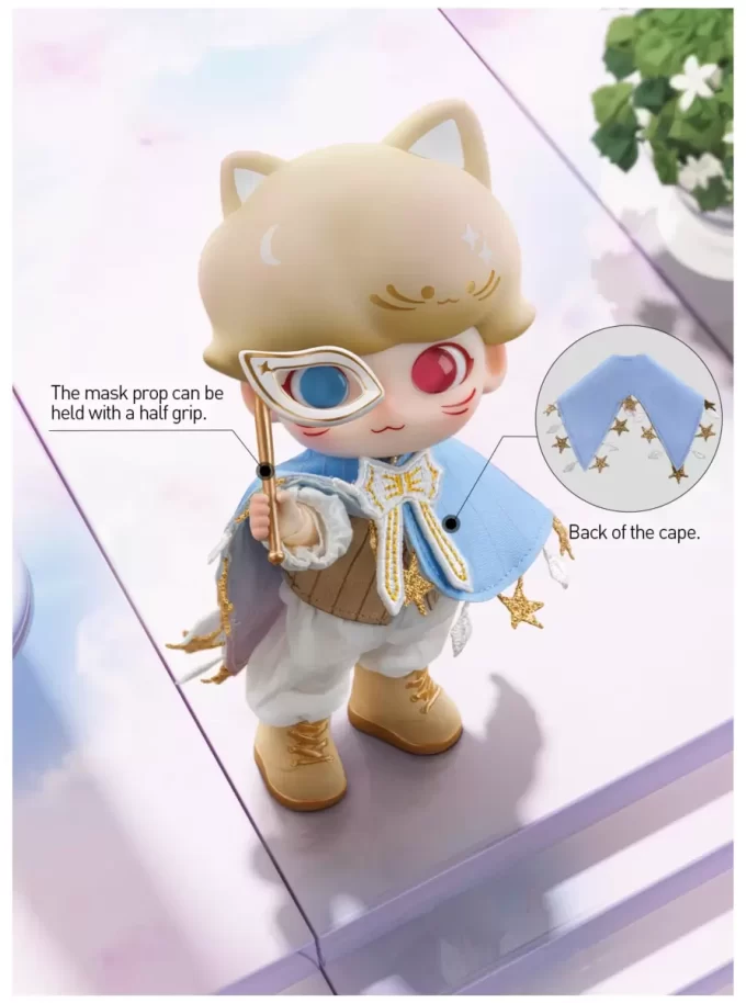 Boneco de ação da série Dream Travel da DIMOO