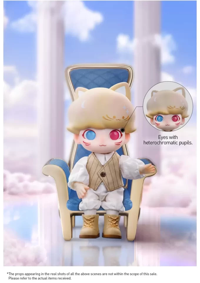 Boneco de ação da série Dream Travel da DIMOO