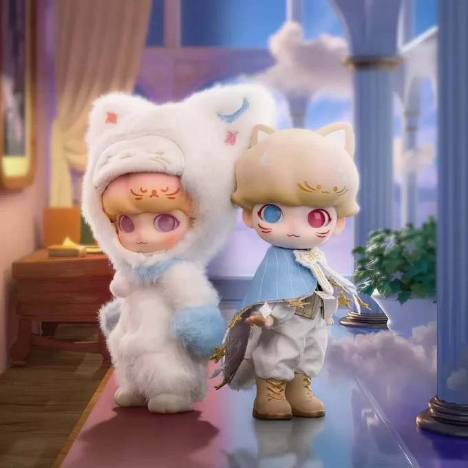 Boneco de ação da série Dream Travel da DIMOO