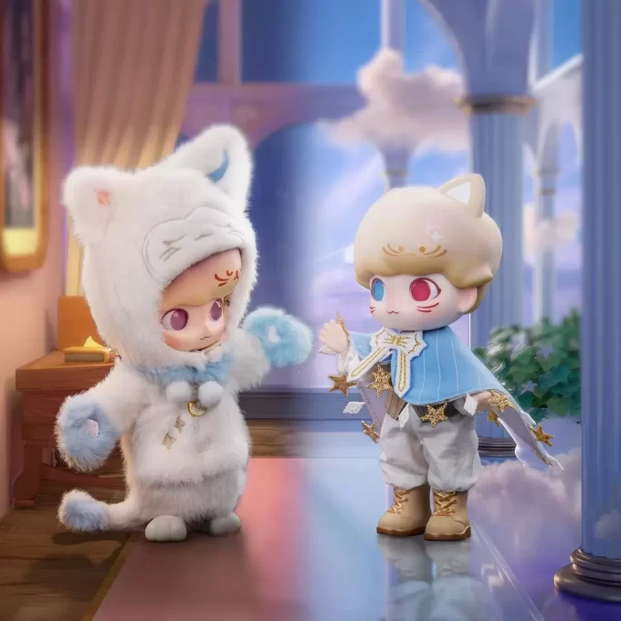 Boneco de ação da série Dream Travel da DIMOO