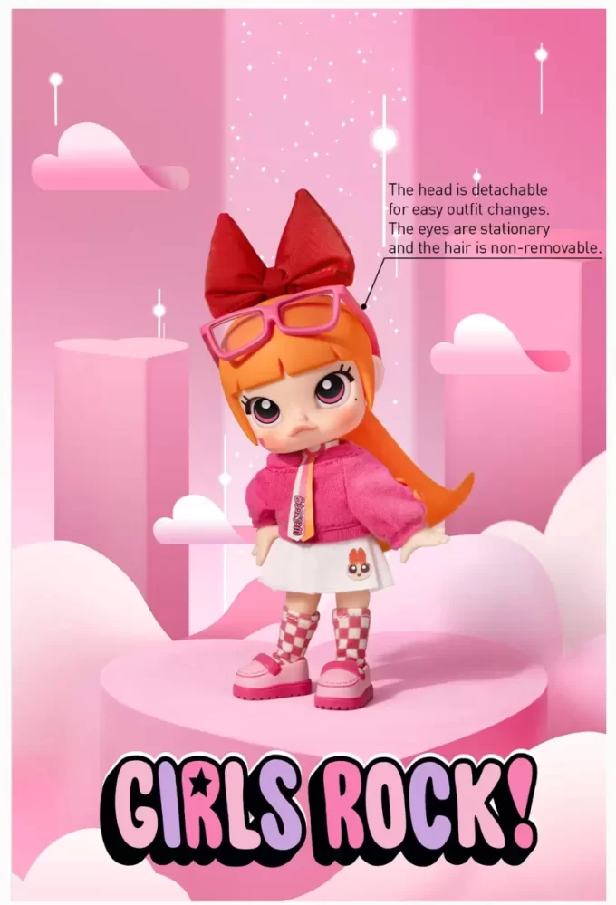 Boneco de ação da série MOLLY × As Meninas Superpoderosas