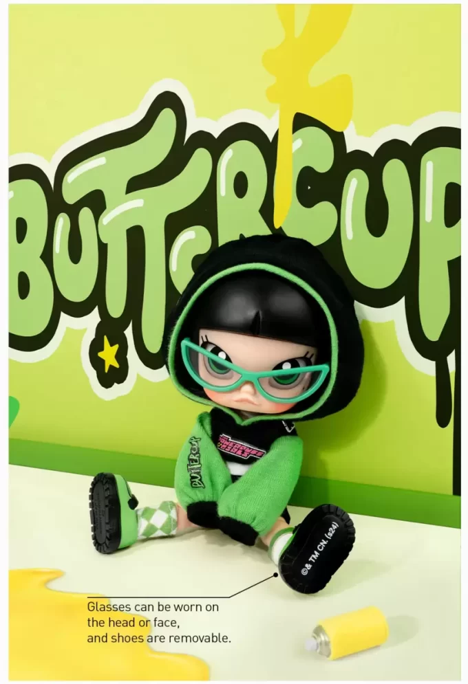 Boneco de ação da série MOLLY × As Meninas Superpoderosas