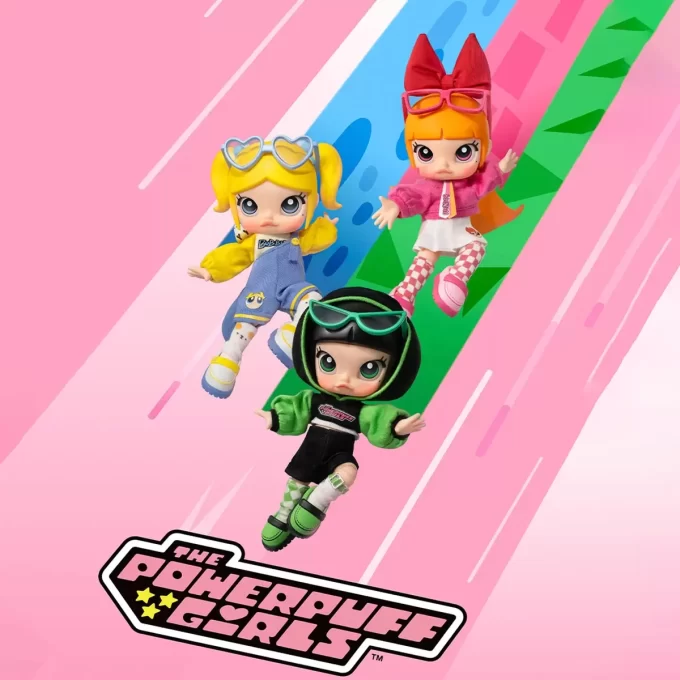 Boneco de ação da série MOLLY × As Meninas Superpoderosas