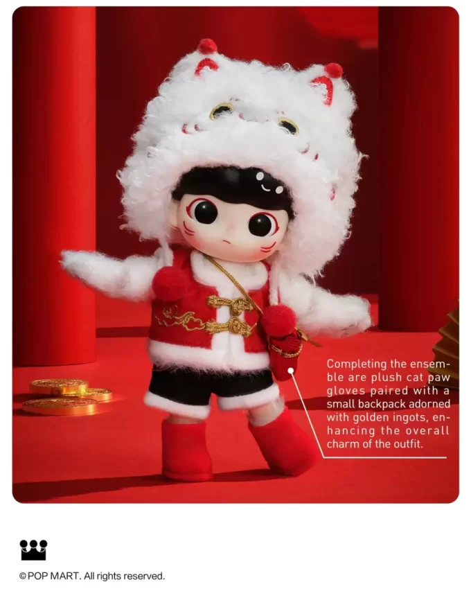 Boneco de ação DIMOO Fortune Cat