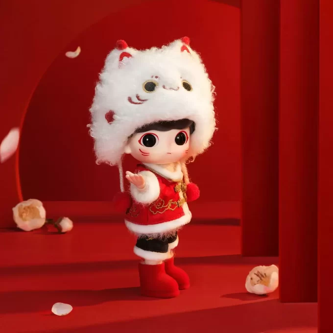 Boneco de ação DIMOO Fortune Cat