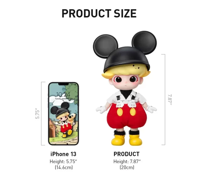 Boneco de ação DIMOO MICKEY 1/8