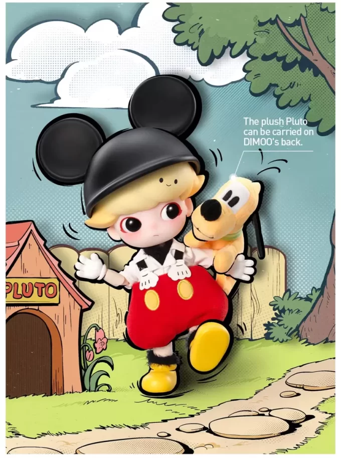 Boneco de ação DIMOO MICKEY 1/8