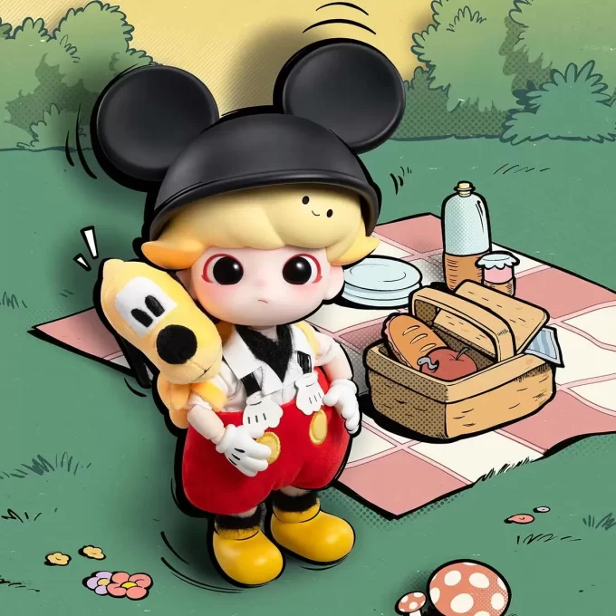 Boneco de ação DIMOO MICKEY 1/8
