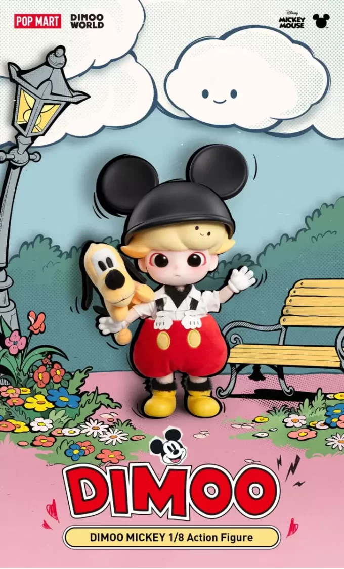 Boneco de ação DIMOO MICKEY 1/8