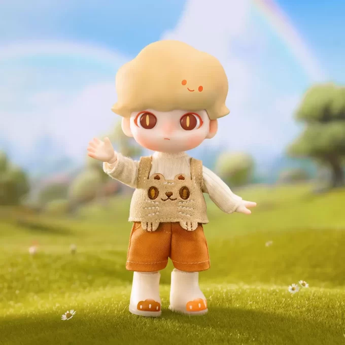 Boneco de ação DIMOO Raincoat Cat