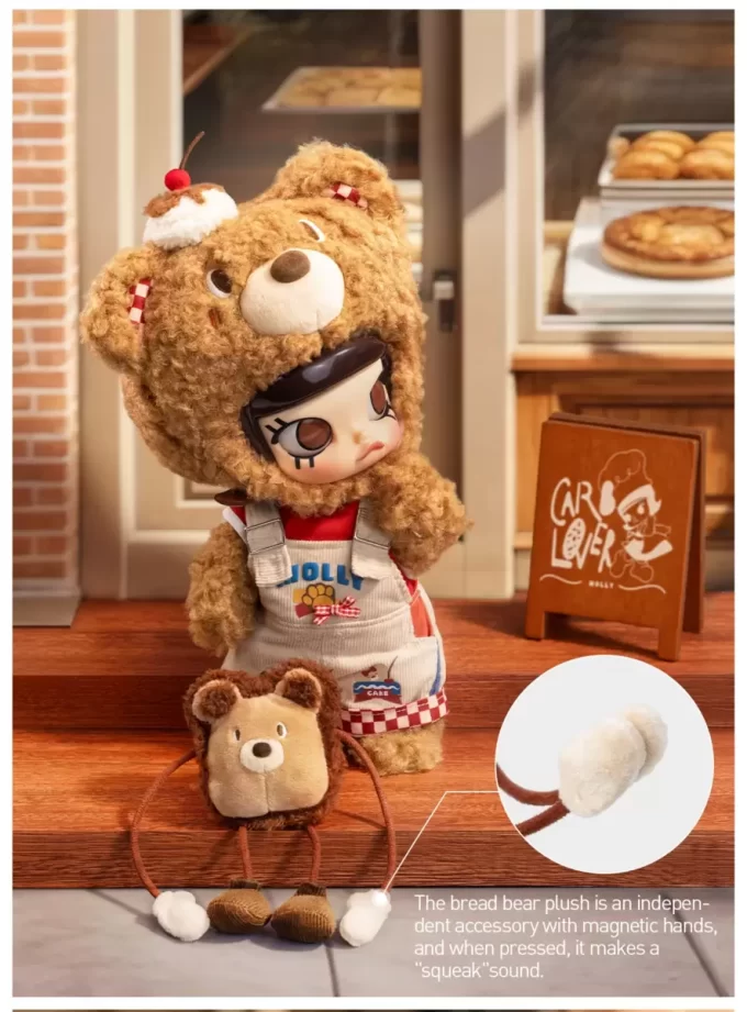 Boneco de ação MOLLY Bear Bread 1/8