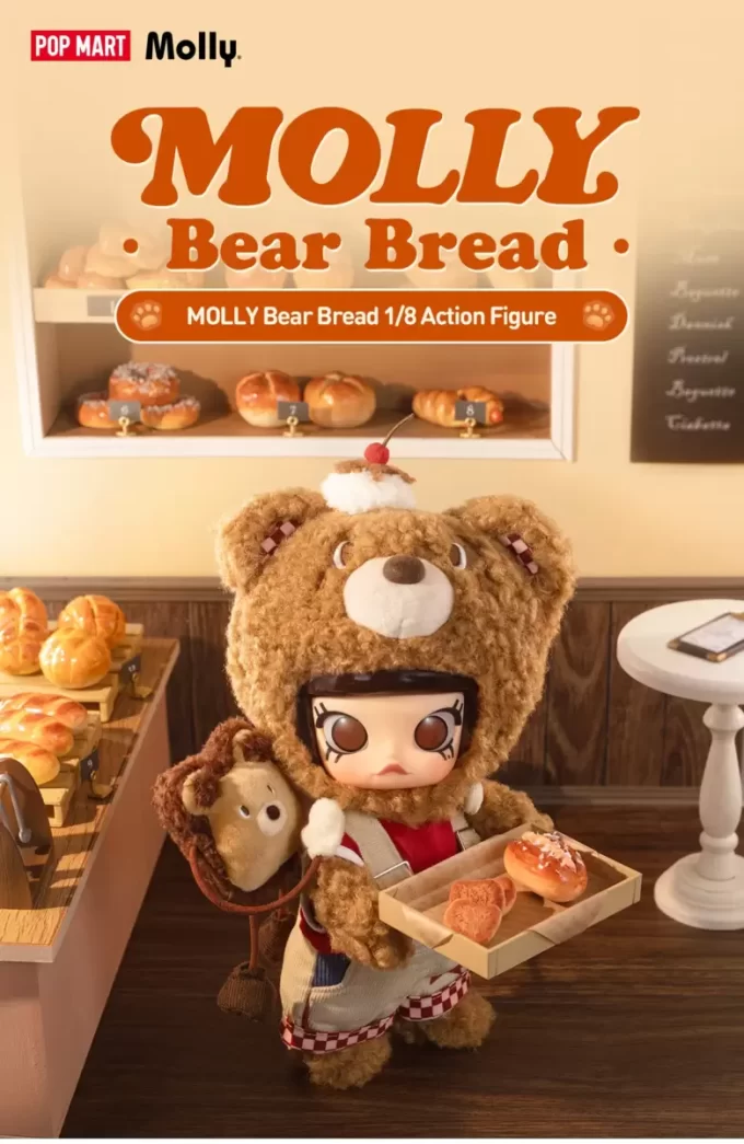 Boneco de ação MOLLY Bear Bread 1/8