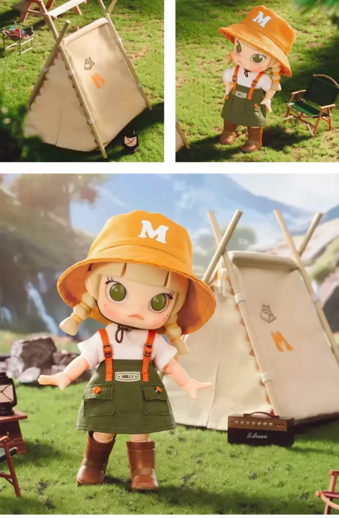 Boneco de ação MOLLY Go Camping