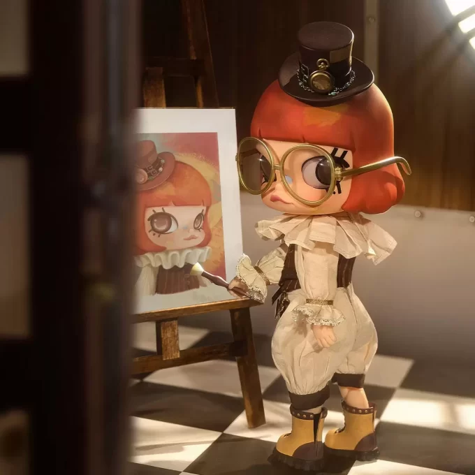 Boneco de ação MOLLY Victorian Painter 1/8