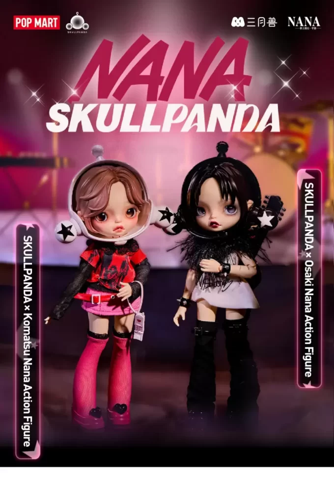 Boneco de ação SKULLPANDA × NANA