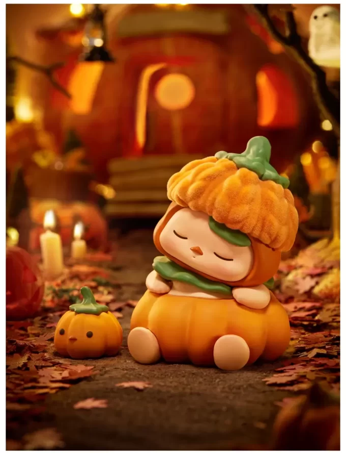 Boneco de bebê abóbora PUCKY