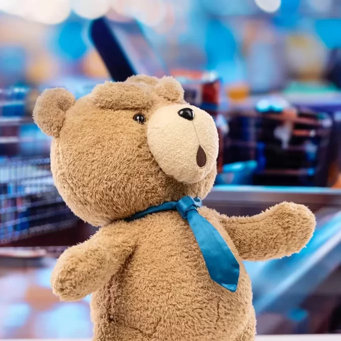 Boneco de pelúcia de ação Ted2-ted