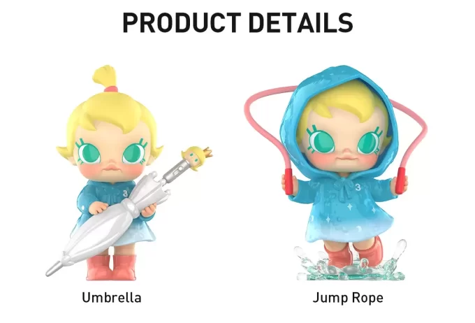 Boneco engraçado Baby Molly Raining Day
