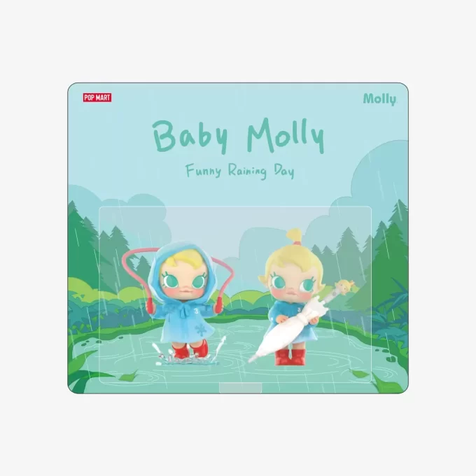 Boneco engraçado Baby Molly Raining Day